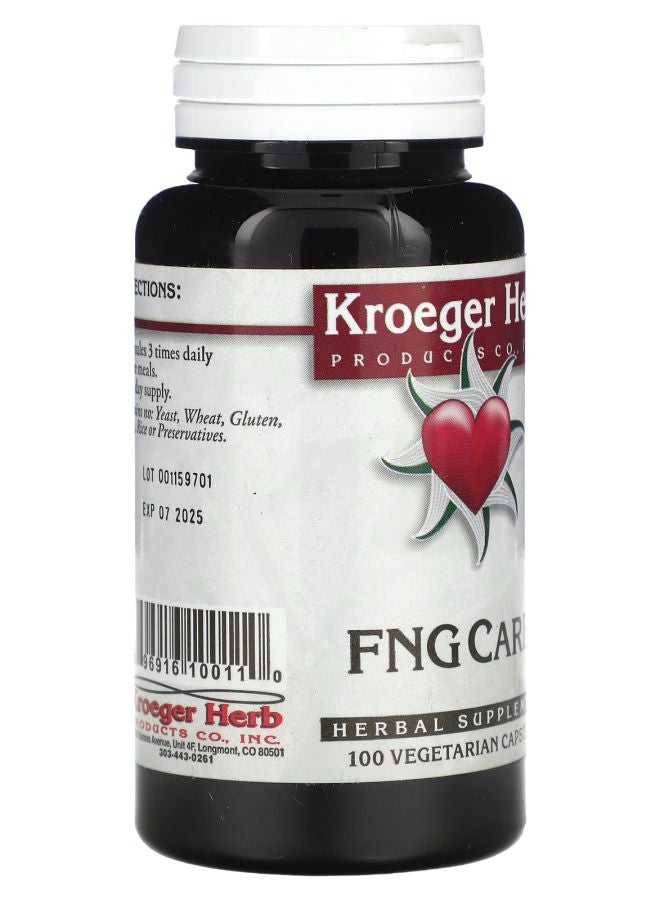 Kroeger Herb Co FNG Care 100 Vegetarian Capsules - Image 2