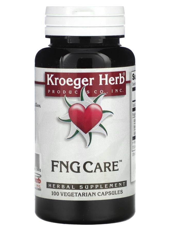 Kroeger Herb Co FNG Care 100 Vegetarian Capsules - Image 1