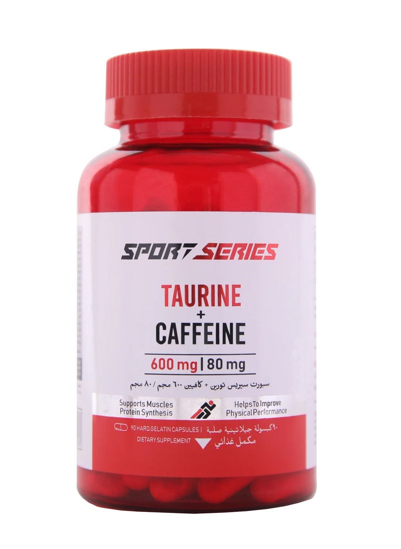 Building Blox Sport Series Taurine + Caffeine 600 mg/80 mg- 90 Capsules  - Image 1