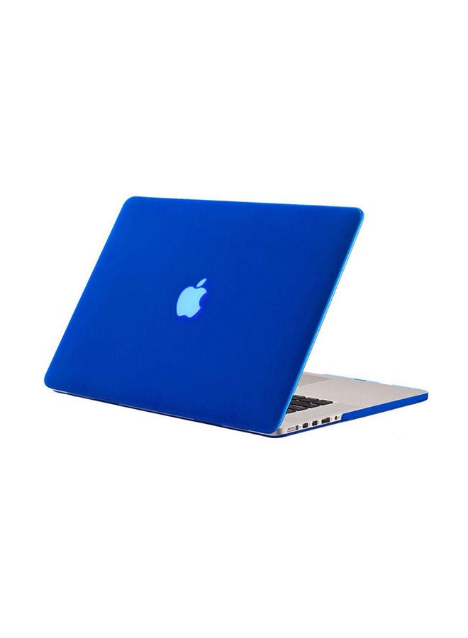 NIBEMINENT Rubberized Matte Hard Shell Case Cover For Apple Macbook Air Blue  - Image 2