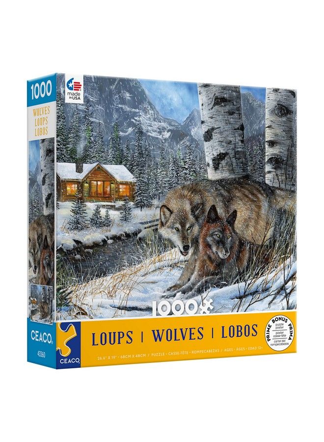 Ceaco Wolves Kd Wolves 1000 Piece Jigsaw Puzzle - Image 4