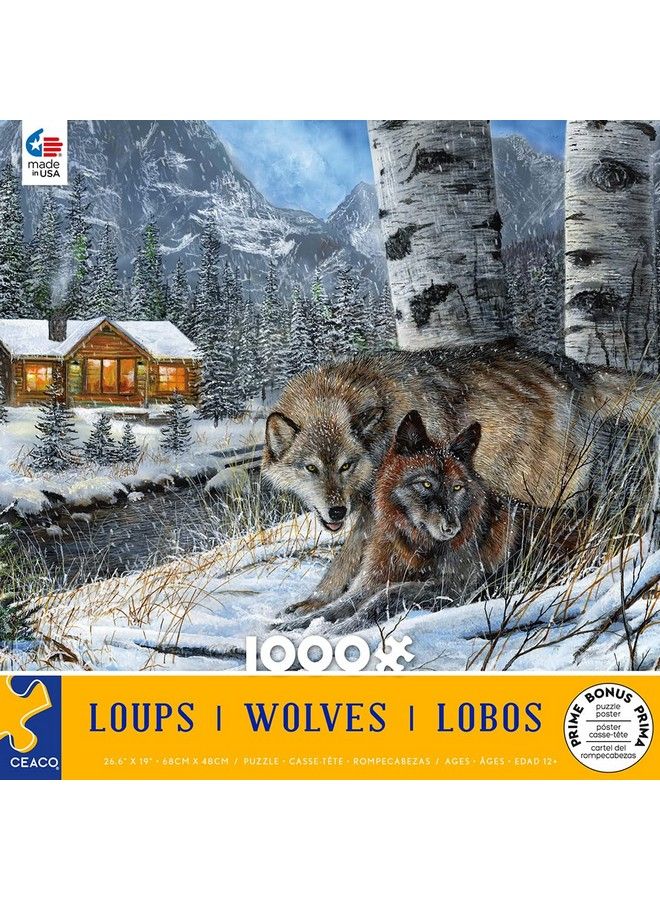 Ceaco Wolves Kd Wolves 1000 Piece Jigsaw Puzzle - Image 3