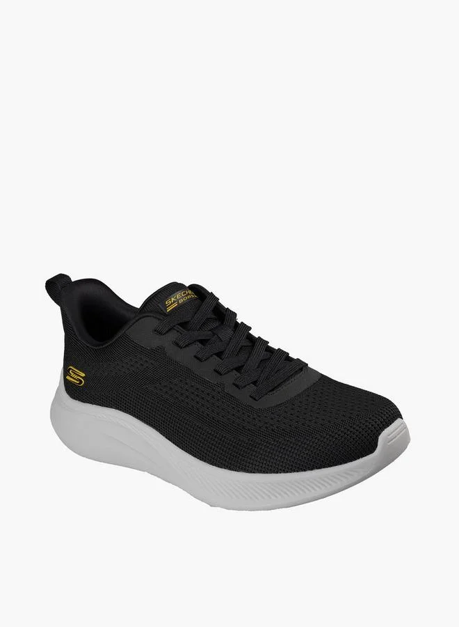 SKECHERS Men Bobs Moda Flex Lace-Up Sports Shoes