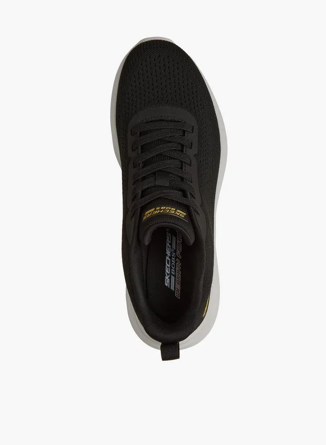 SKECHERS Men Bobs Moda Flex Lace-Up Sports Shoes