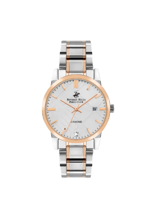 BEVERLY HILLS POLO CLUB BEVERLY HILLS POLO CLUB Women's Analog Silver Dial Watch - BP3398C.530