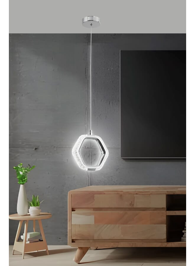 Best Power Modern LED Pendant Lamp 9892 – 7W, 3 Light Modes, 10cm Base, 180cm Adjustable Cord – Stylish Hanging Light for Dining, Kitchen & Living Rooms - Image 2