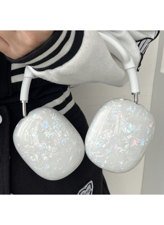 Generic - Shell Pattern Airpods Max Protective Cover Full Cover Headset Bluetooth Headset Ear Mask Decoration Imd Soft Case Suitable-Color:Color-Applicable Model:max - Image 1