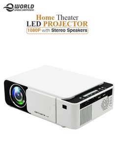 Eworld New T5 LED Projector Smart 1080P HD Home Theatre with Stereo ...