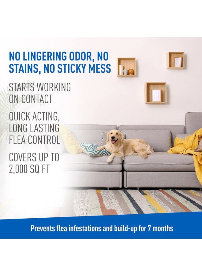 ADAMS Plus Flea & Tick Carpet Spray, Kills Fleas, Flea Eggs, Flea Larvae, Ticks, Ants, Roaches, Spiders, Waterbugs & Many Other Listed Nuisance Pests In The Carpet, Treats Up to 2,000 Sq Ft, 16 Ounces  - Image 5