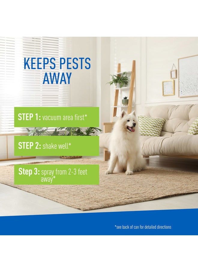 ADAMS Plus Flea & Tick Carpet Spray, Kills Fleas, Flea Eggs, Flea Larvae, Ticks, Ants, Roaches, Spiders, Waterbugs & Many Other Listed Nuisance Pests In The Carpet, Treats Up to 2,000 Sq Ft, 16 Ounces  - Image 4