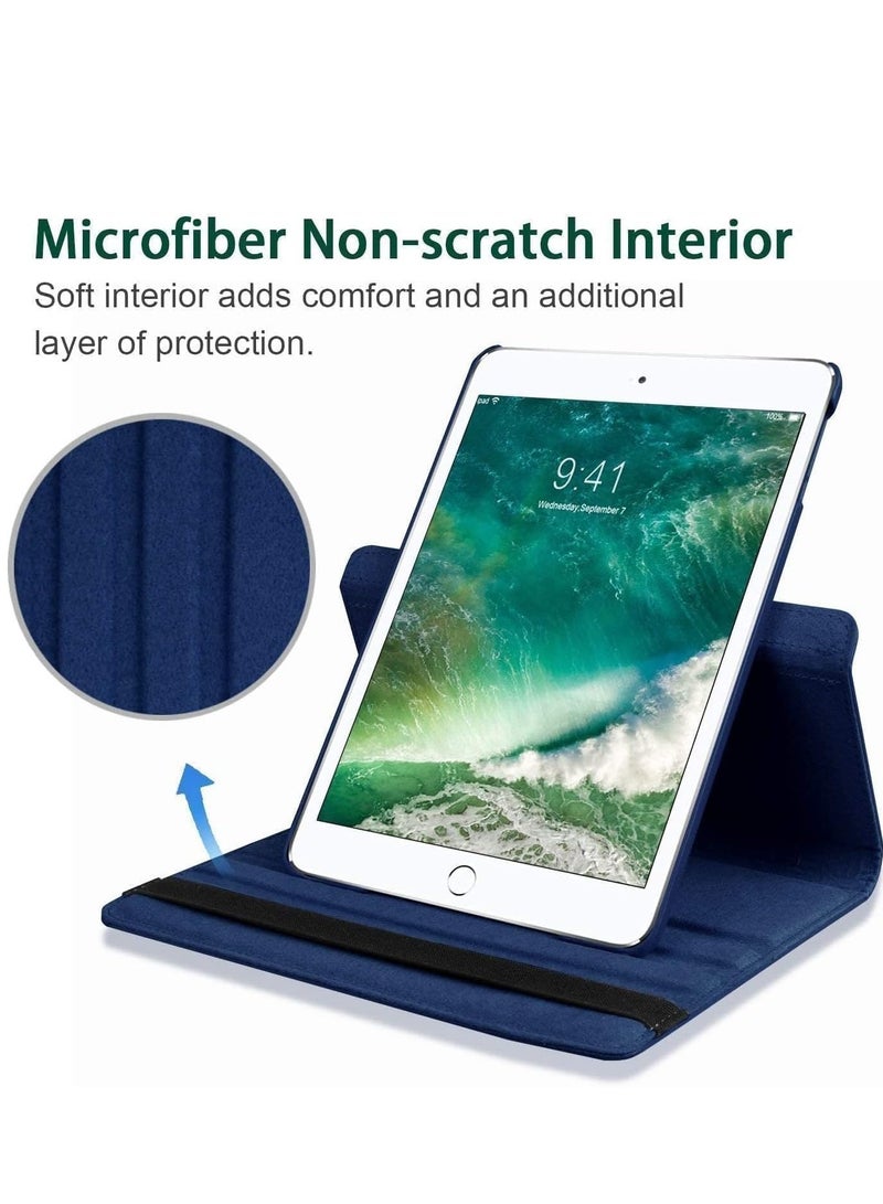 ELTRAZONE Smart 360-Degree Rotating Stand Case for Apple iPad 10.2 inch (9th Gen 2021, 8th Gen 2020, 7th Gen 2019) - Blue - Image 3
