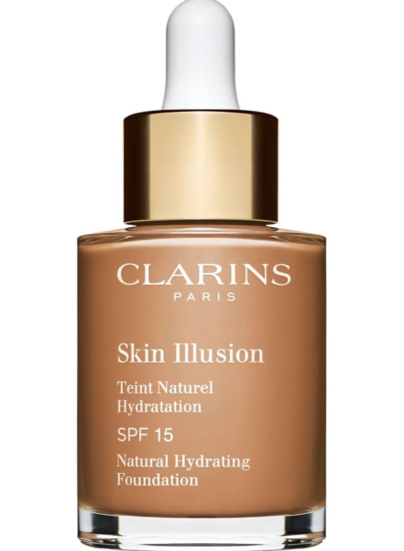 CLARINS SKIN ILLUSION teint naturel hydratation #113-chestnut 30 ml - Image 1