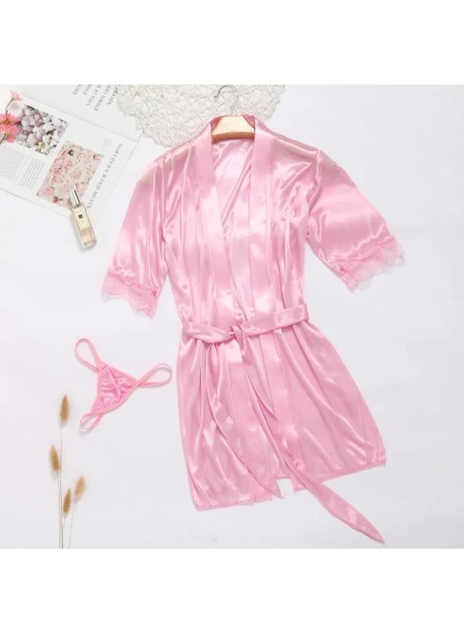 Silk Sleepwear Robe for Women - Image 1