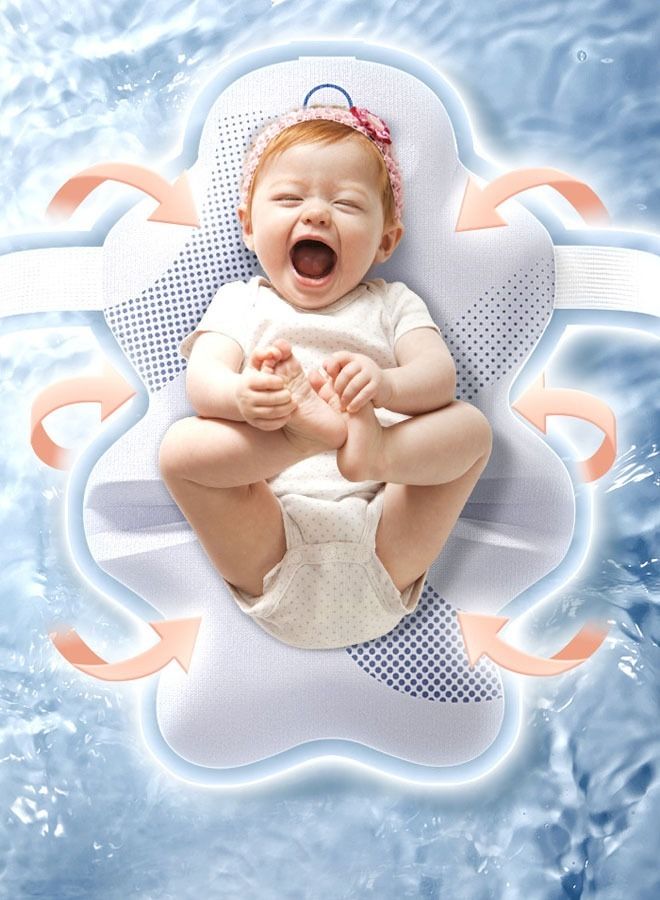 إن كي أكس حوض استحمام للأطفال مع سرير حمام - Image 3