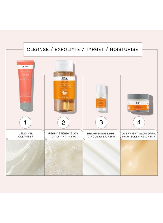 REN CLEAN SKINCARE - - Perfect Canvas Clean Jelly Oil Cleanser - Non-Stripping Face Cleanser To Remove Makeup, Pollution & Spf, 3.3 Fl Oz - Image 1