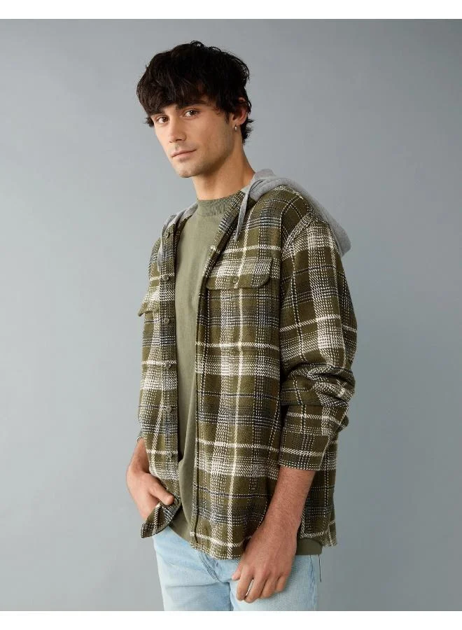 AE Hooded Flannel