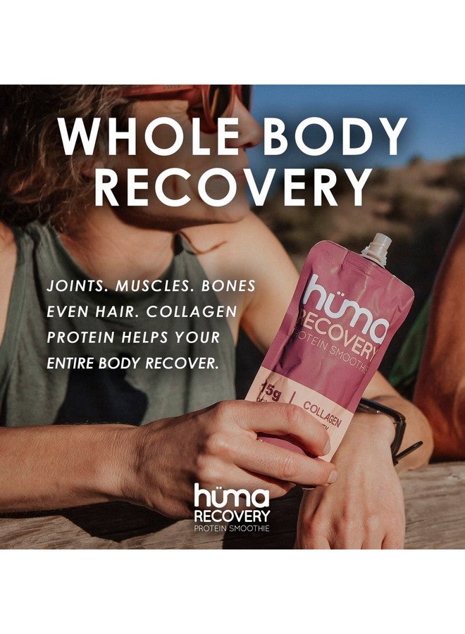 Health & Household Huma Recovery Protein Smoothie, 12 Pouches - 15G Collagen + Whey Post Workout Recovery Drink - Ready-To-Drink Protein Shake With Real Fruit, Electrolytes, Healthy Fats  - Image 3