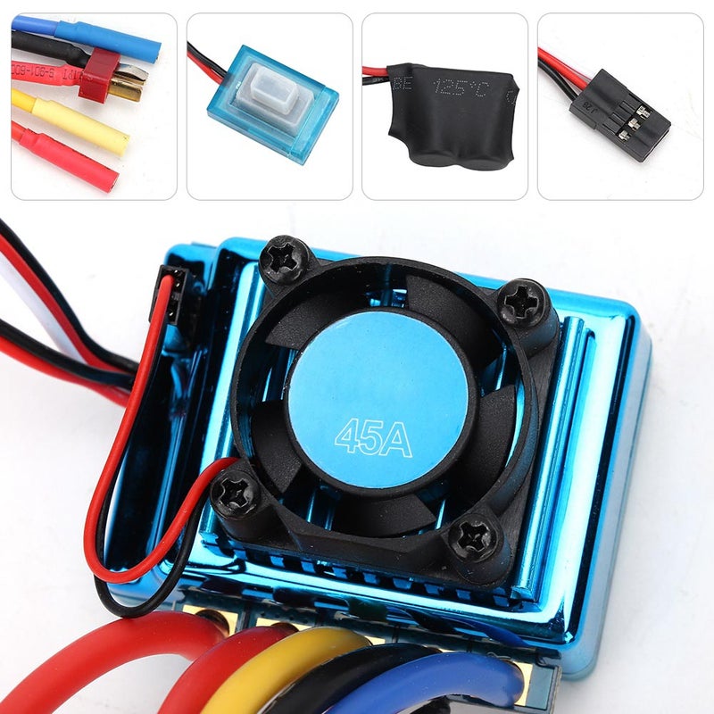 V2.3 Brushless Electric Speed Controller ESC for RC Car Accessory Part (45A) - Image 4