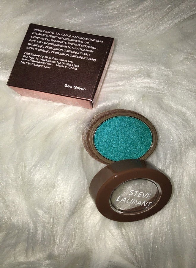 ستيف لورانت ظلال عيون ستيف لورانت المخبوزة باللون الأخضر البحري - ظلال عيون عالية التصبغ من ستيف لورانت بيوتي - Image 5