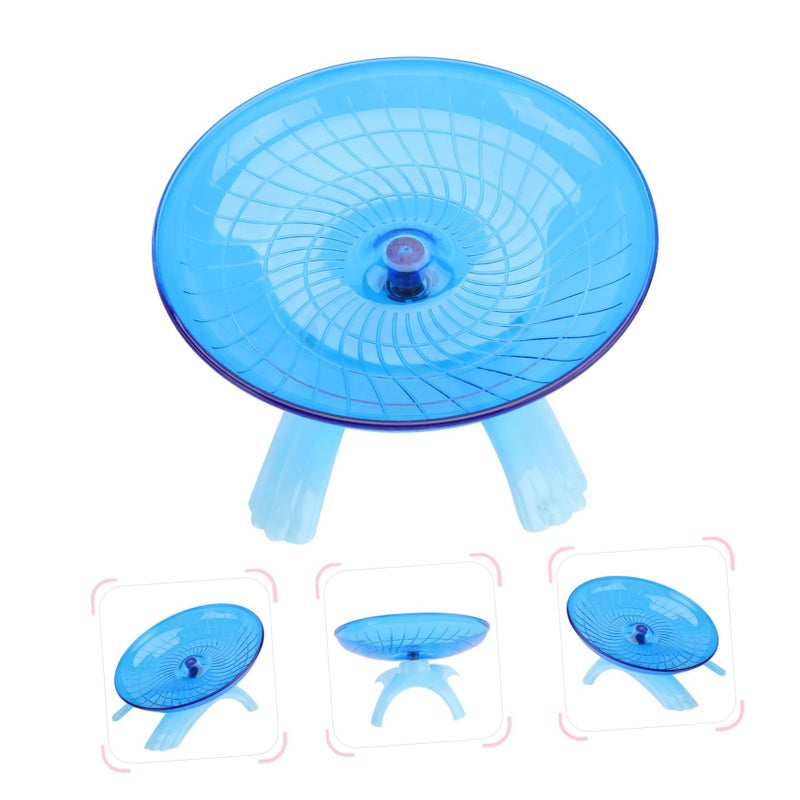 Small Non Run Silky Exercise Wheel For Dwarf Hamster Toy - Image 3