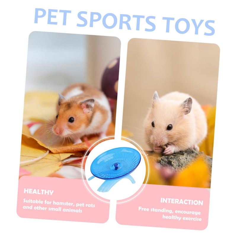 Small Non Run Silky Exercise Wheel For Dwarf Hamster Toy - Image 5