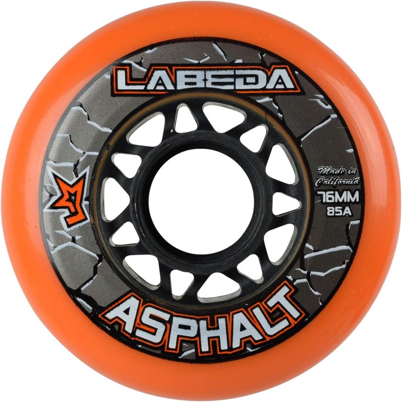 LABEDA Inline Roller Hockey Wheels - Gripper Asphalt Hi-Lo 8 Pack - Image 3