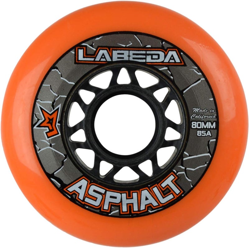 LABEDA Inline Roller Hockey Wheels - Gripper Asphalt Hi-Lo 8 Pack - Image 2