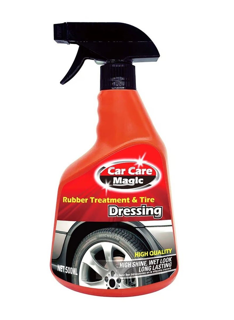Car Care Magic Rubber Treatment Tyre Dressing 500ml 