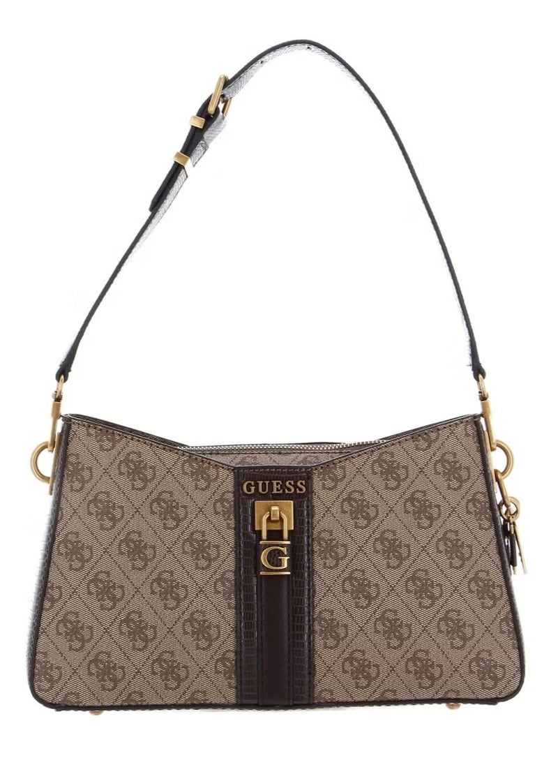 GUESS GINEVRA NUDE SHOULDER BAG  - Image 1