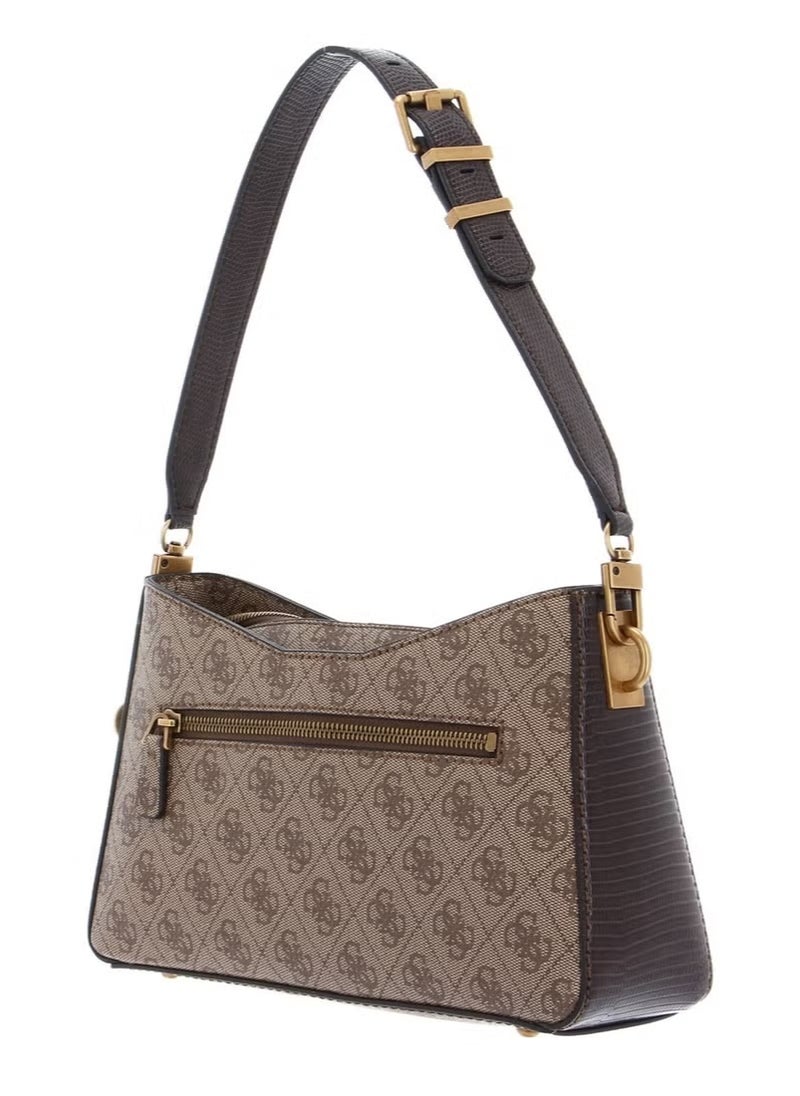 GUESS GINEVRA NUDE SHOULDER BAG  - Image 3