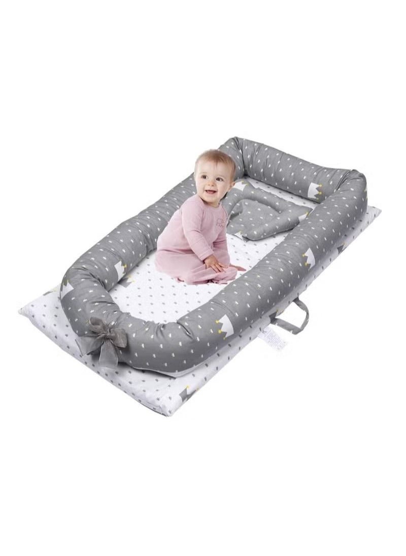 Baby Bassinet for Bed Baby Nest Striped Baby Lounger - Breathable - pzsku/ZC2D56716D2BB3D262548Z/45/_/1690967422/7b8891de-b93e-4c06-a716-204d360f6602