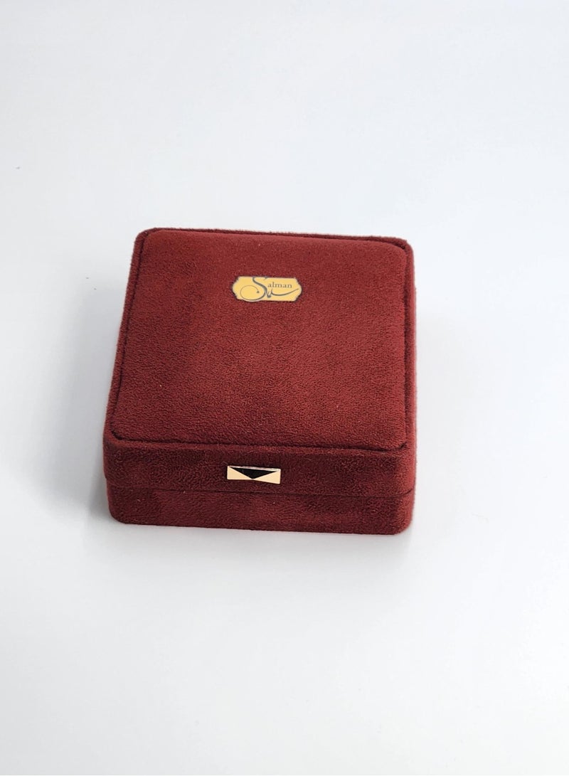 Salman Saffron Super Negin Safron in Velvet Gift Box with props - Box Size 155x130x45 mm - Image 3