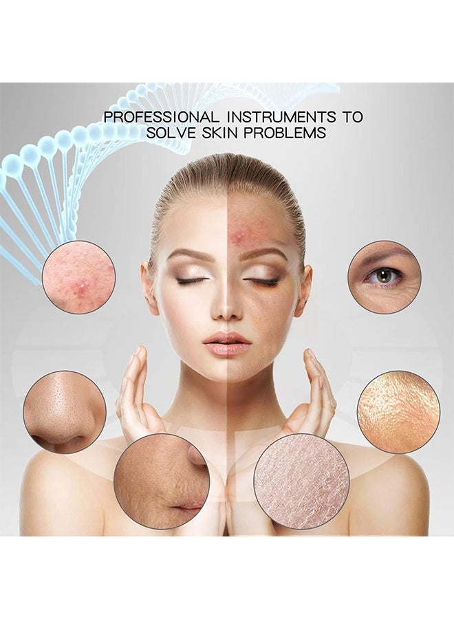 JS Face Skin Cleansing Scrubber, Ultrasonic Skin Scrubber Face Spatula, Skin Spatula Pore Cleaner, Skin Dirt Blackhead Remover Tools for Facial Deep Cleansing - Image 3