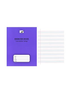 Psi 3-Piece Exercise Note Book Four Lined With One Side Plain 100 Pages  - Image 2