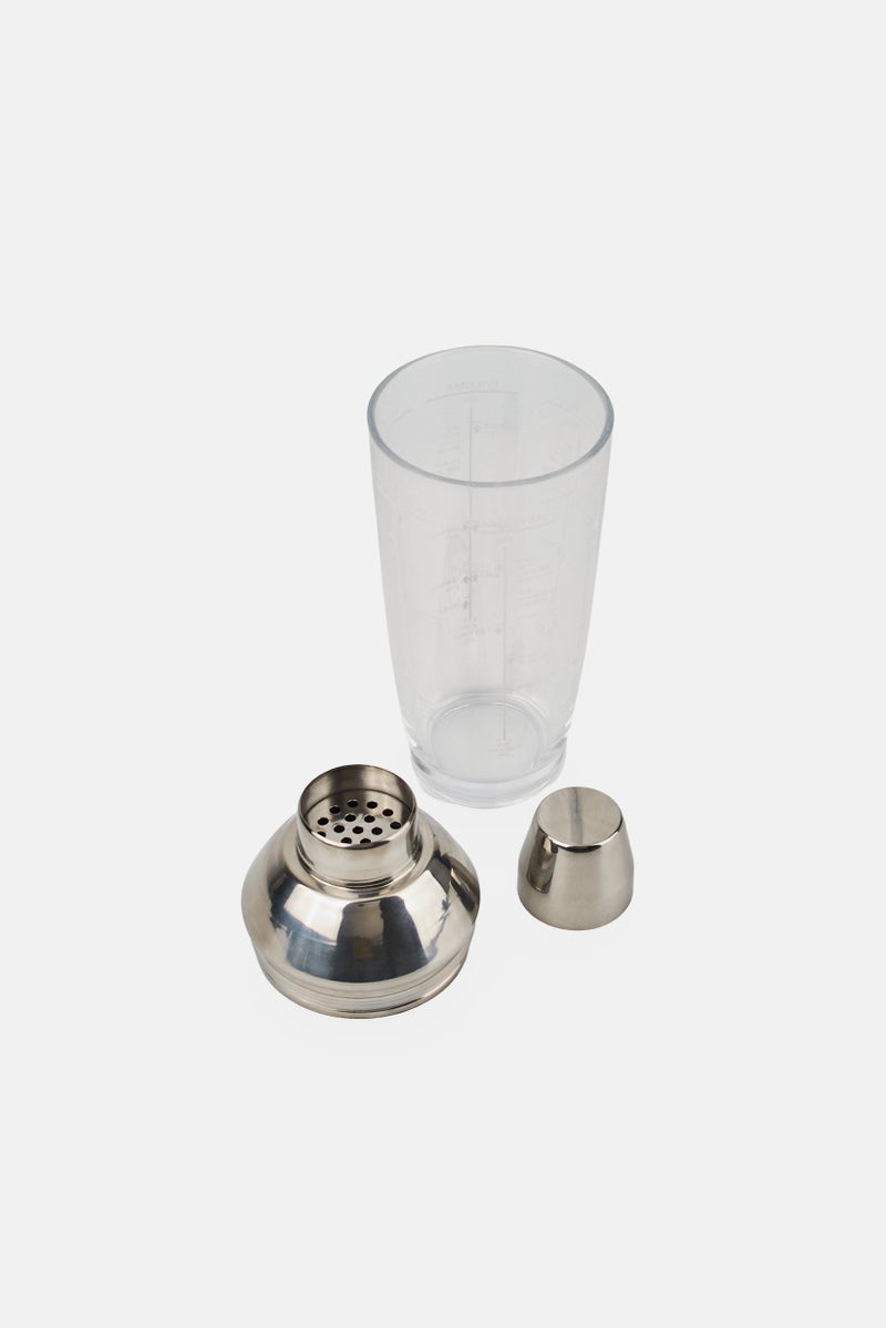Bombay Cocktail Shaker With Stainless Steel Lid, Silver - Image 2