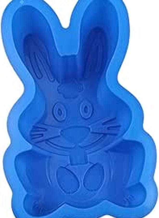 Easter Rabbit Silicone Cake Mold Nonstick Reusable Baking Tool For Desserts - Image 1