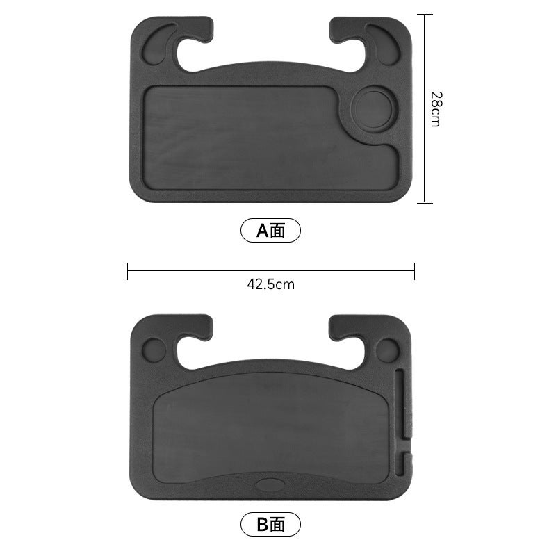 Car Steering Wheel Dining Table Car Tray Food Tray Table Dining Plate Suitable For Most Cars Car Interior Supplies - Image 1