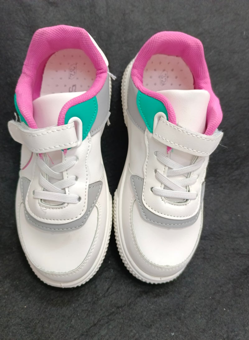 Casual Leather Sneaker For Children - Image 2