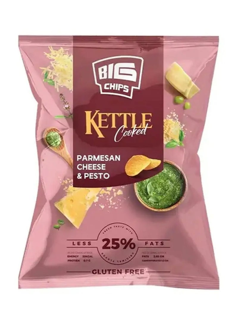 BIG CHIPS Premium - Parmesan Cheese & Pesto 58- 68 gram