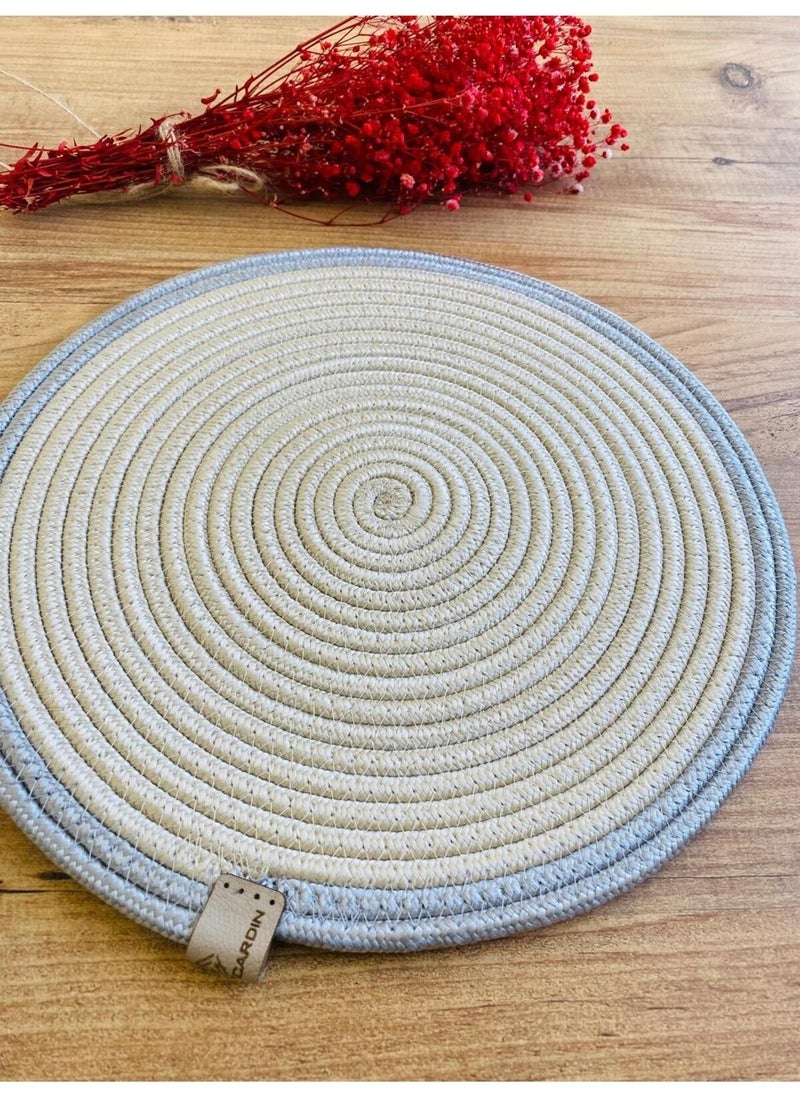 My Doğa Store Jute Wicker American Service Plate  - Image 2