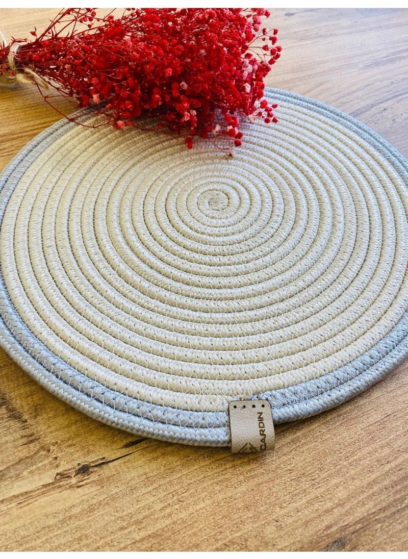 My Doğa Store Jute Wicker American Service Plate  - Image 3