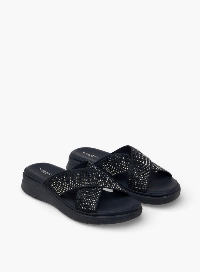 Flora Bella By Shoexpress Flora Bella Women Embellished Comfort Sandals - Image 1