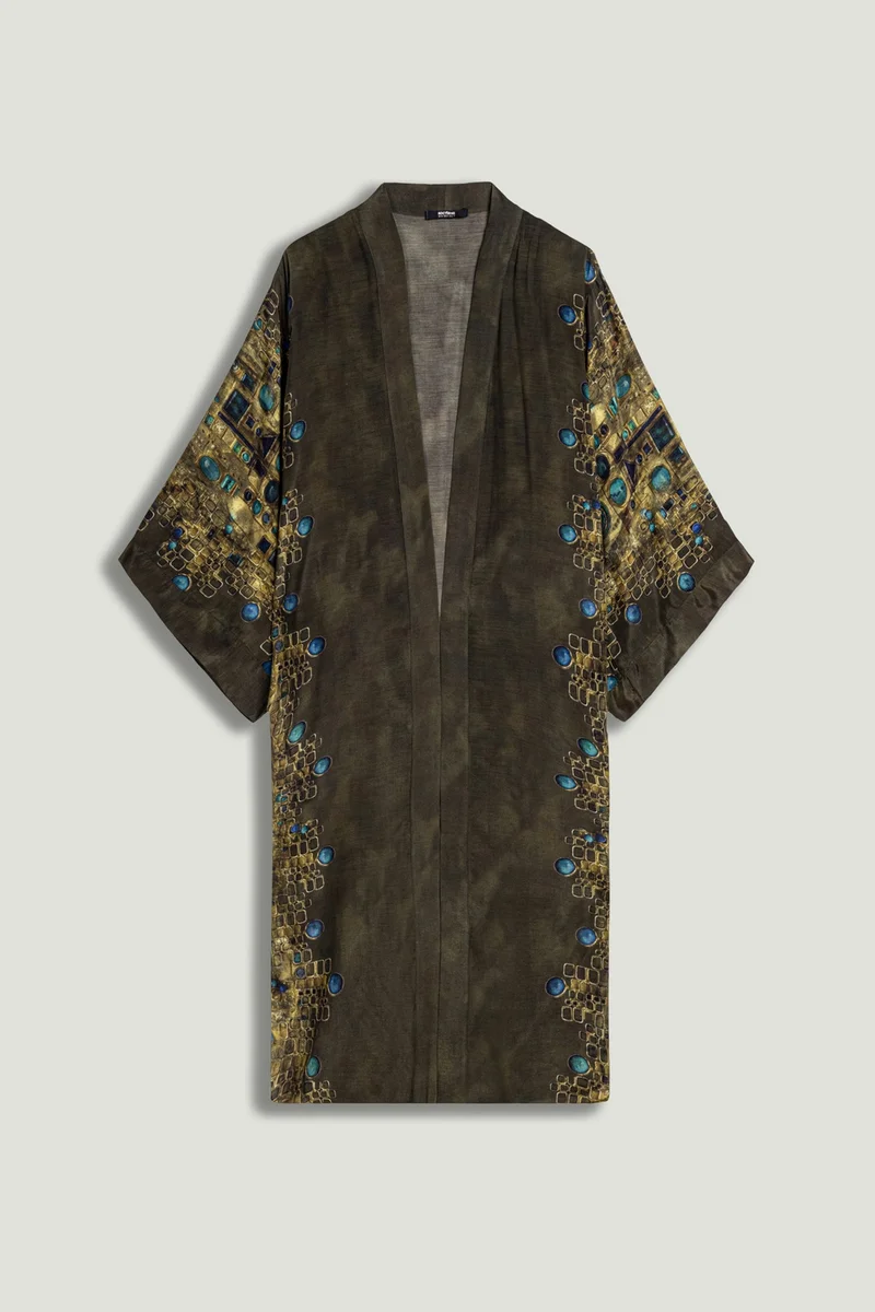 Nocturne  Printed Long Kimono for Women | Best Price UAE