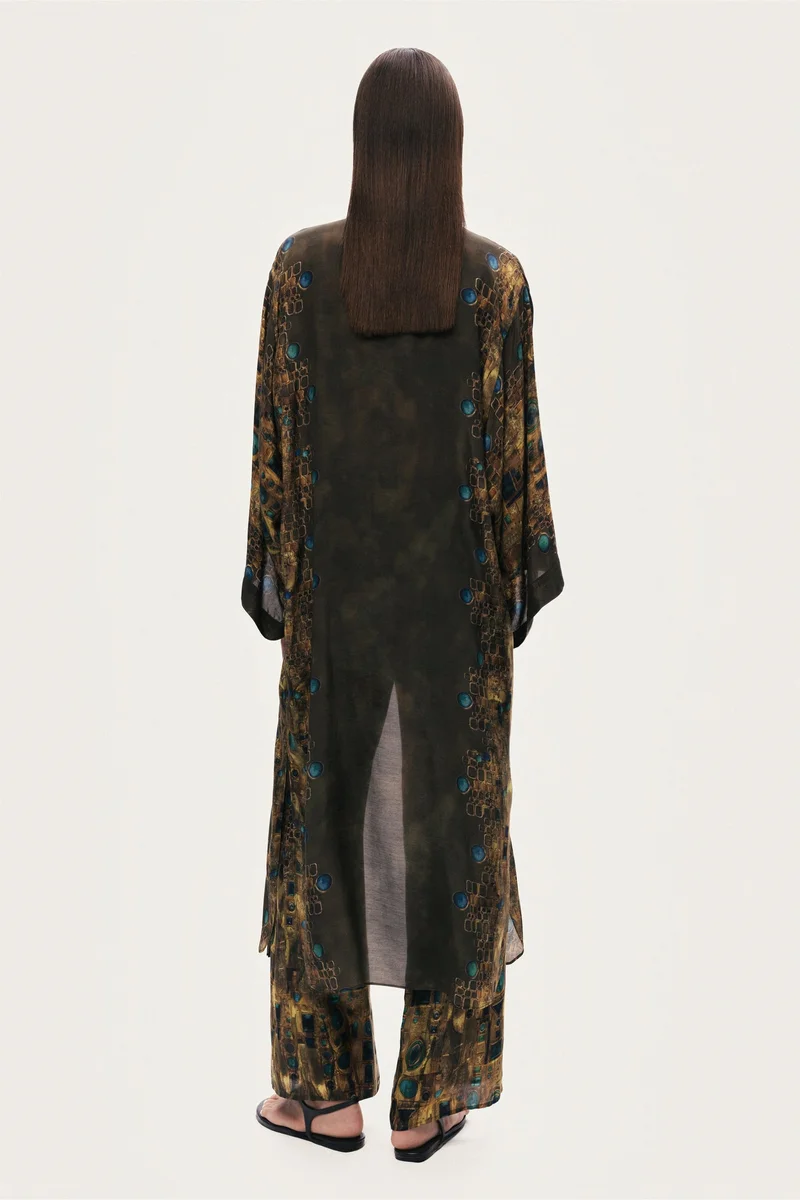 Nocturne  Printed Long Kimono for Women | Best Price UAE