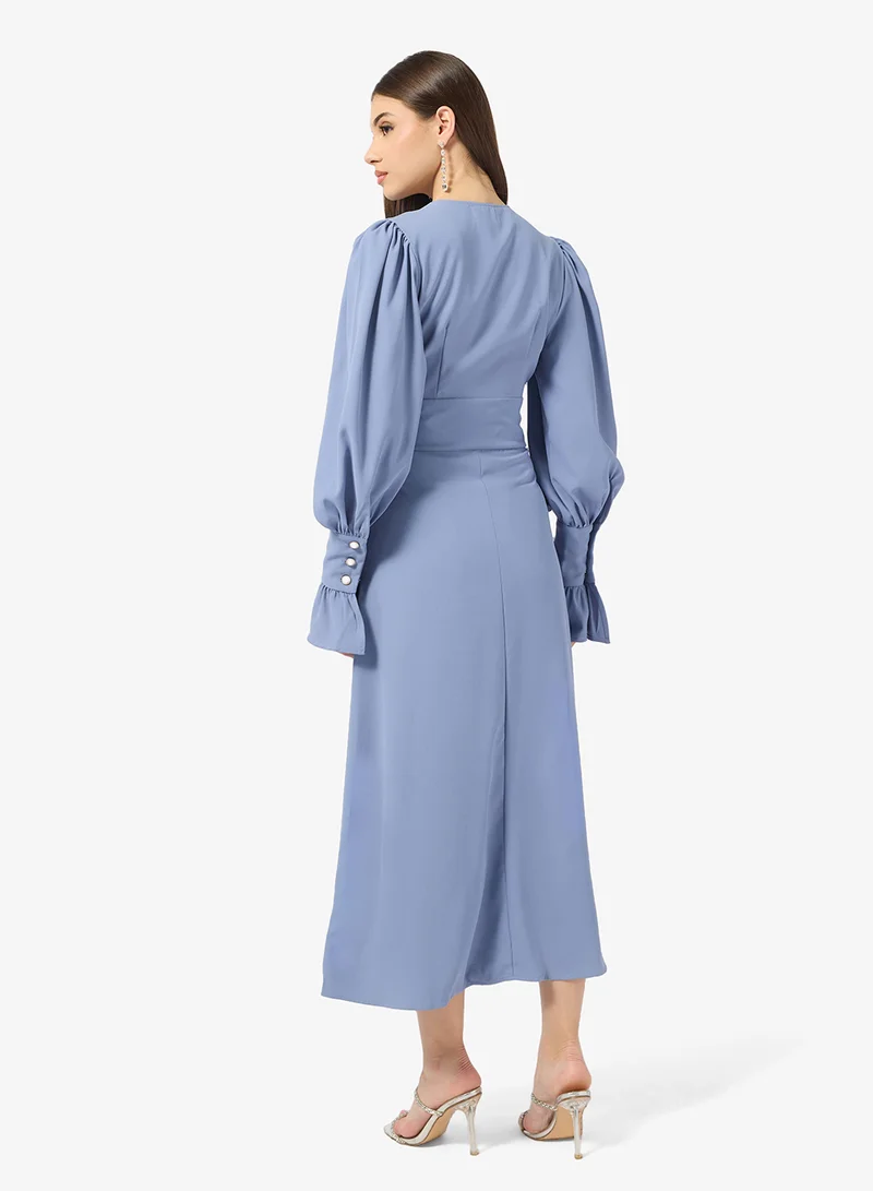 ايلا Puff Sleeve Dress