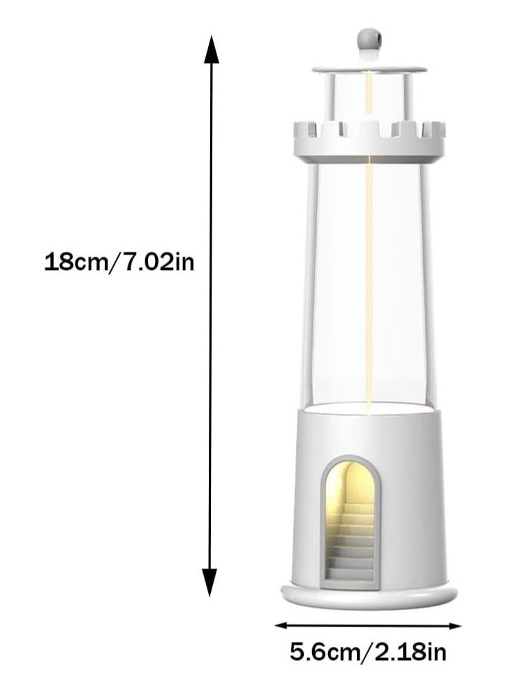 CMGTYYD Lighthouse Night Light, USB Rechargeable Lighthouse Decoration, Portable Touch Mini Table Lamp Bedroom Atmosphere Night Light, Creative Lighthouse Ornaments Gift - Image 5