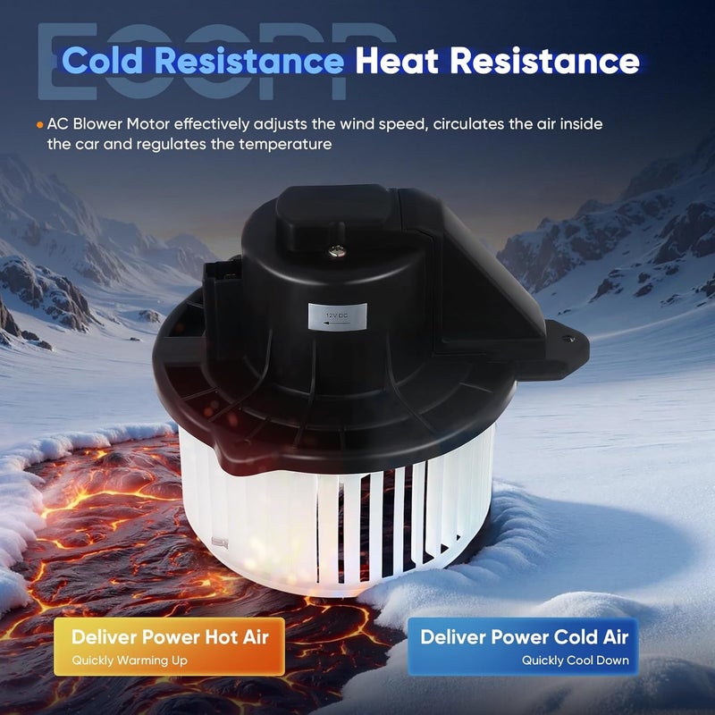 ECCPP Heater Blower Motor with Fan Cage for Dodge Ram and Jeep Grand Cherokee - Image 5