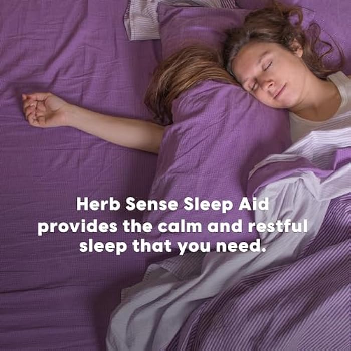 Herb Sense Sleep Aid, Liquid Melatonin, Natural Herbs, Calm, Restful, Oral Spray,1 oz, Drug-Free, 60 Servings - Image 5