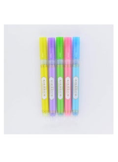ZEBRA Glitter Highlighter Set - Pack of 5  - Image 3