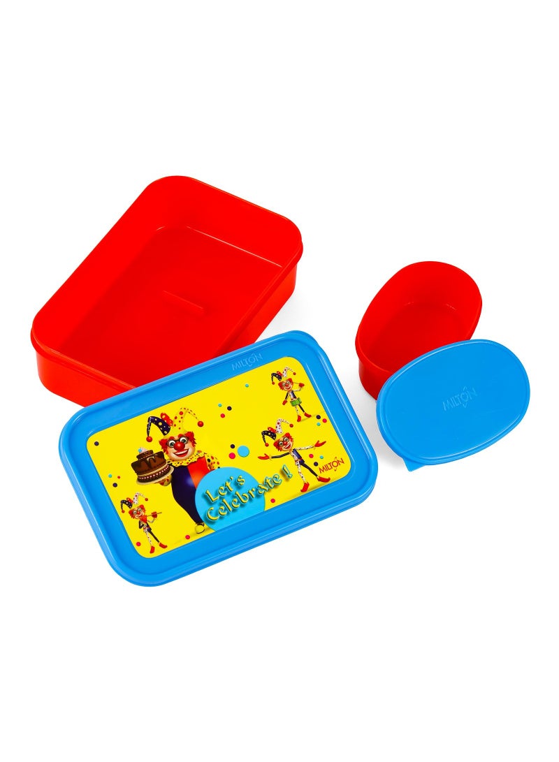 Milton School Time Lunch Box - Red - Image 1